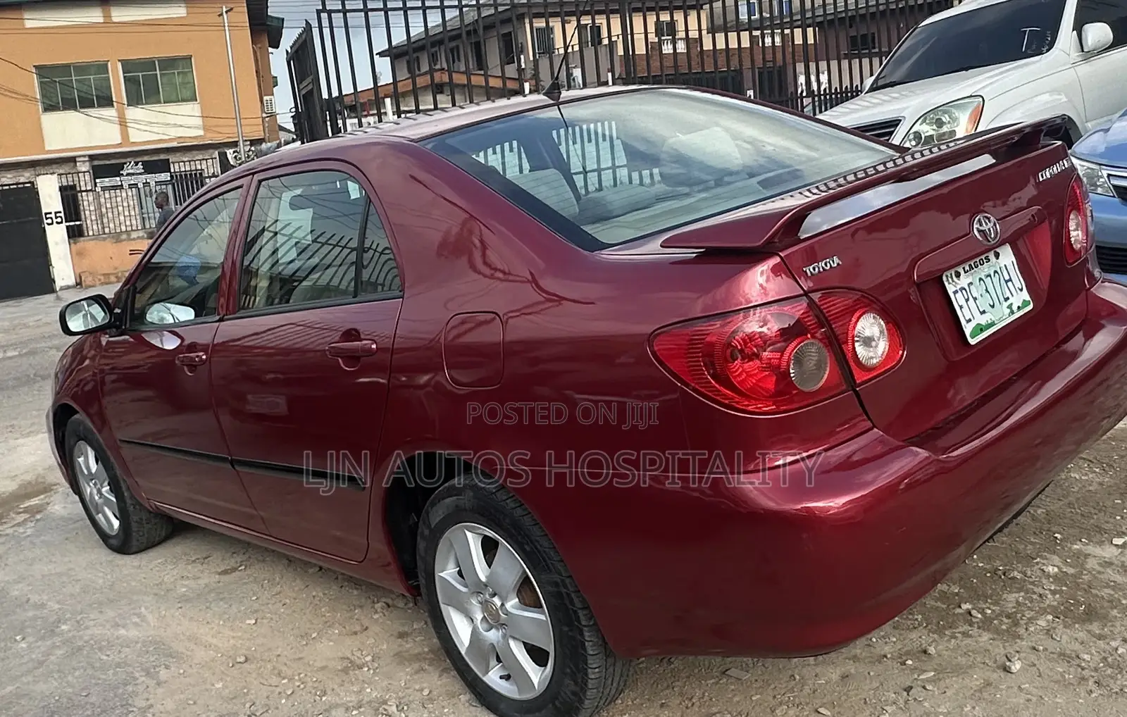 Toyota Corolla LE 2007 Burgundy