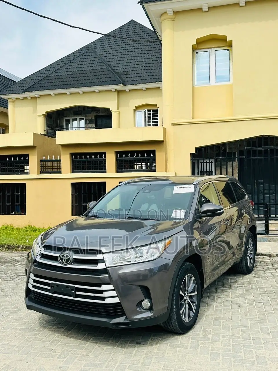Toyota Highlander 2018 Gray