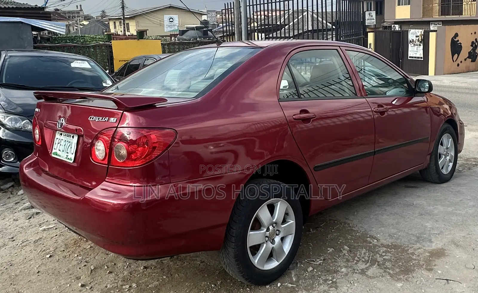 Toyota Corolla LE 2007 Burgundy