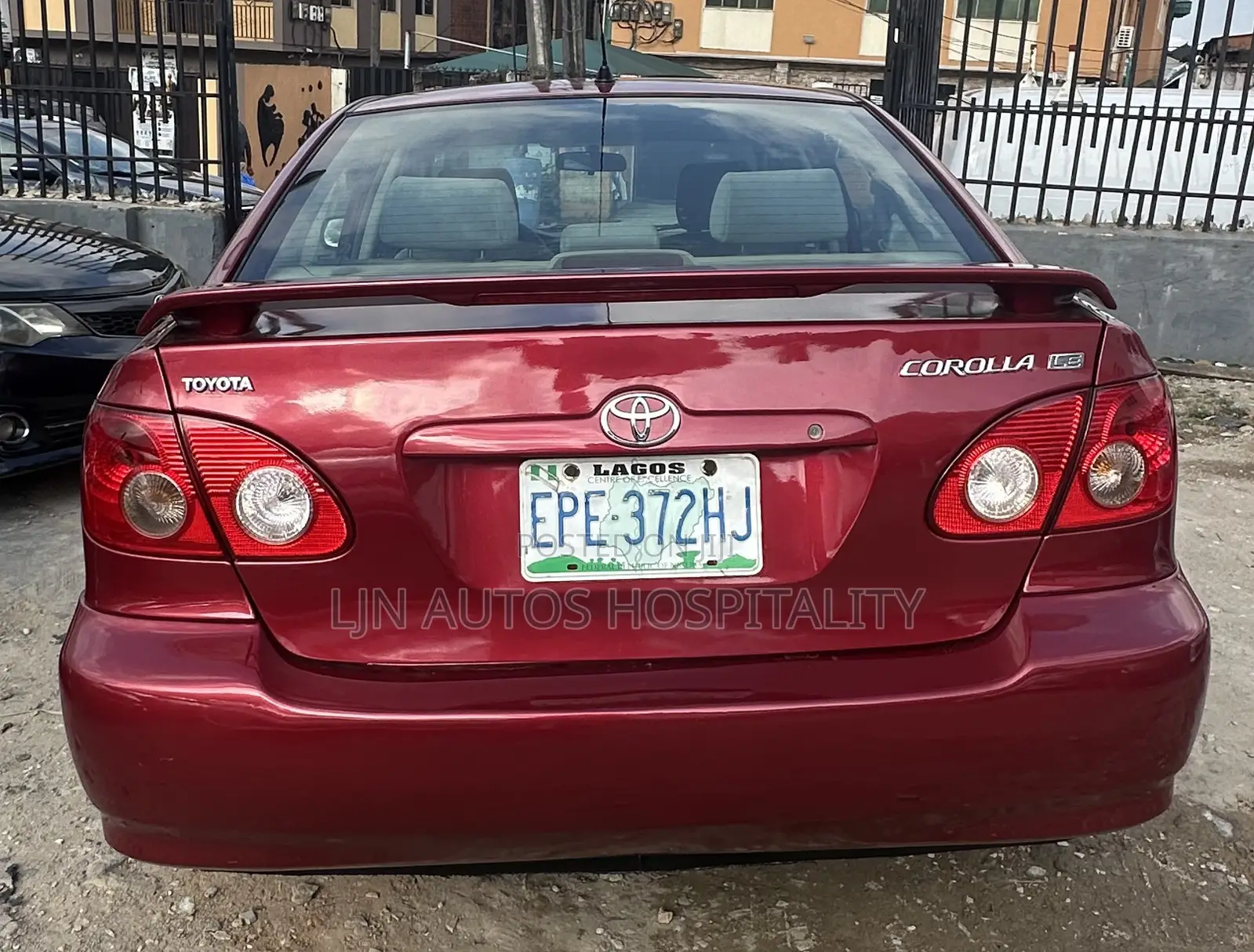 Toyota Corolla LE 2007 Burgundy