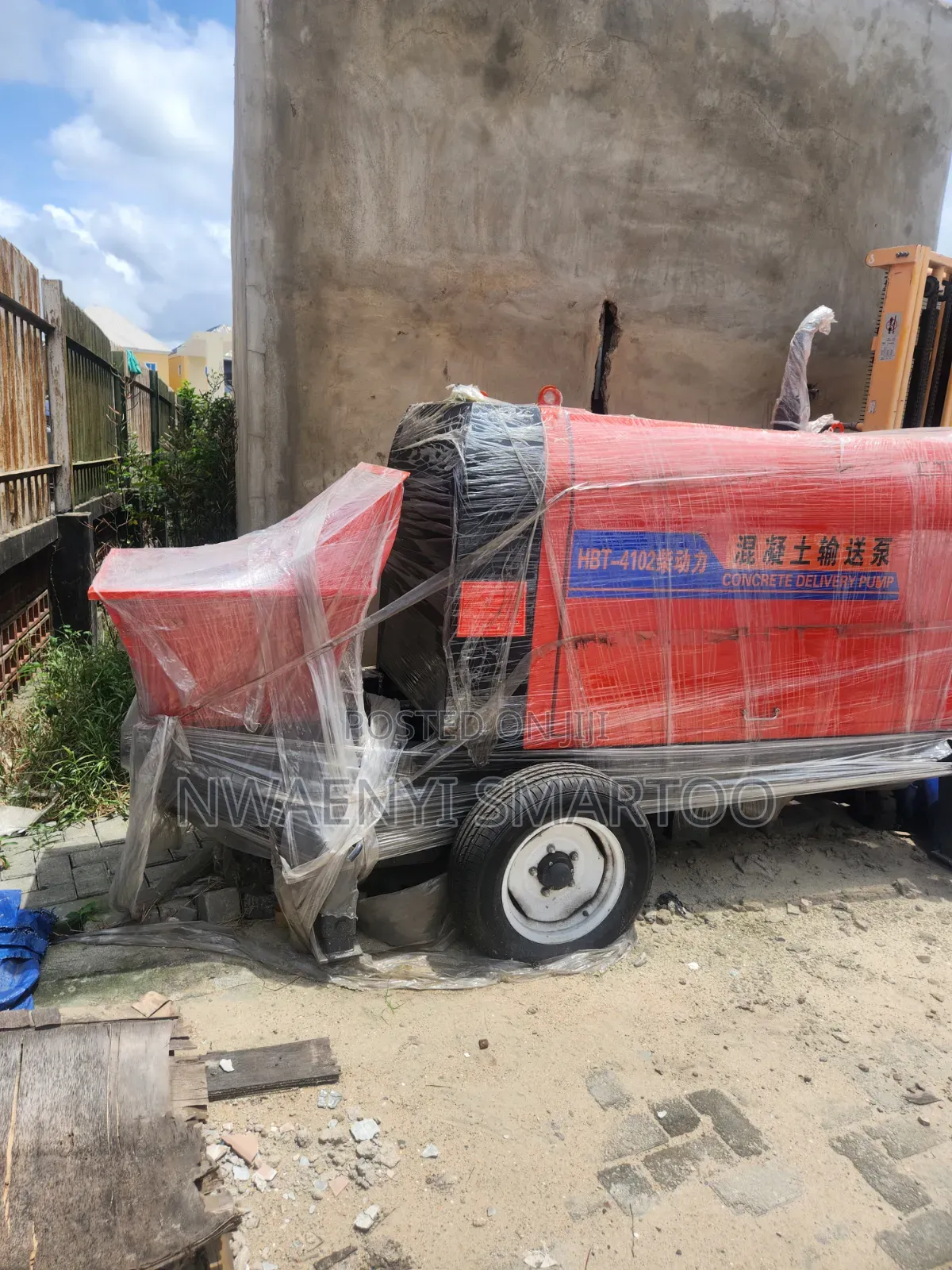 15cubic Concrete Pump