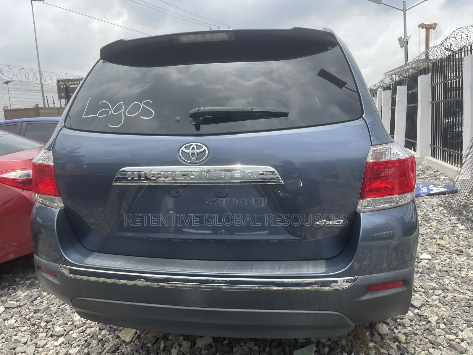 Toyota Highlander Limited 3.5l 4WD 2013 Blue