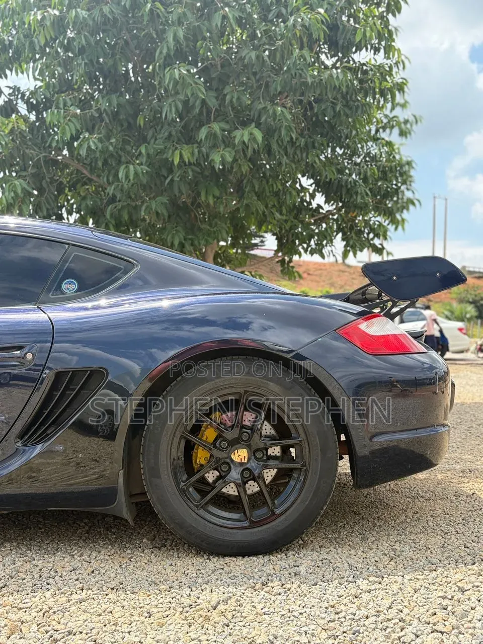 Porsche Cayman 2008 Blue