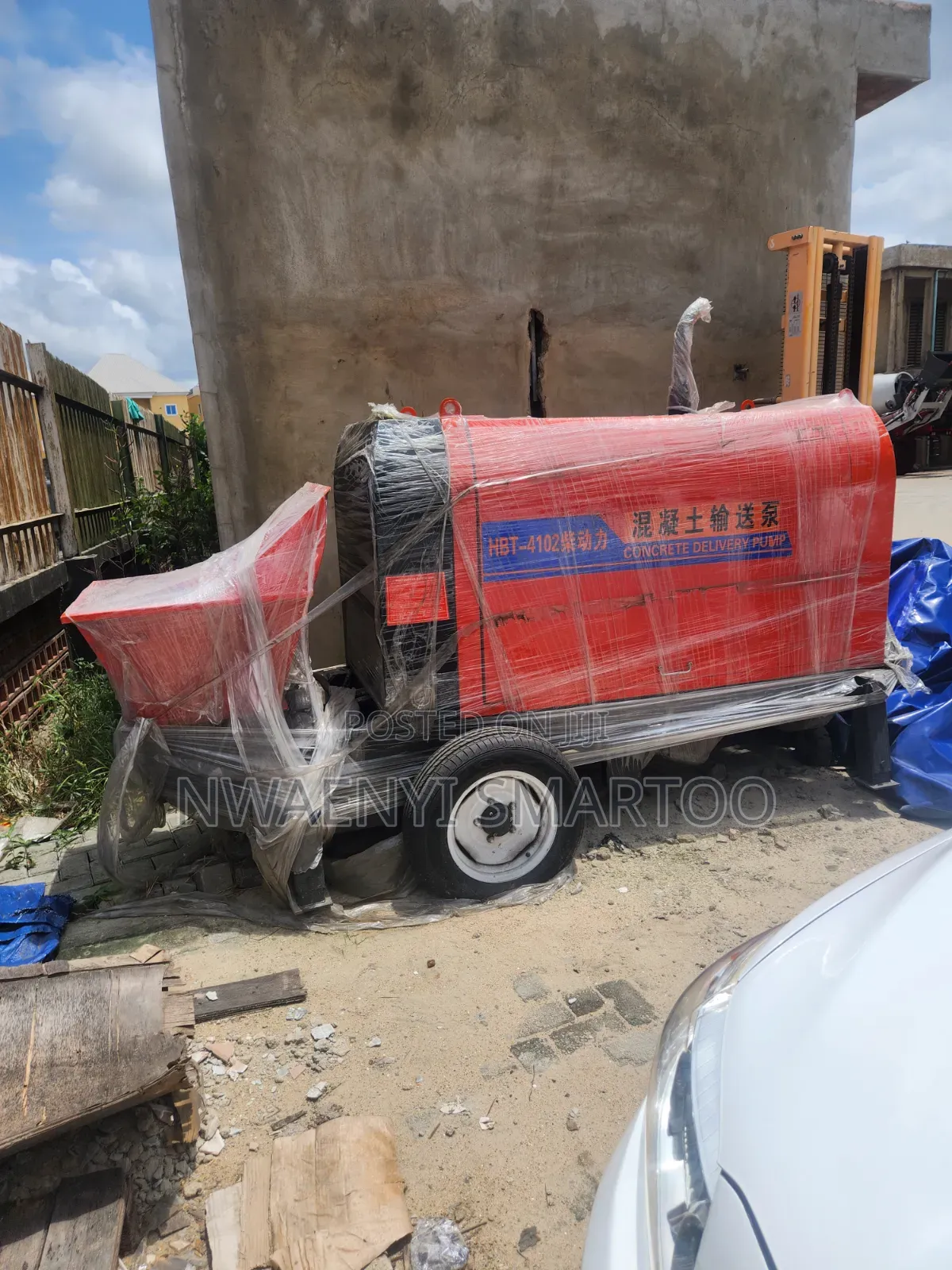 100cubic Concrete Pump