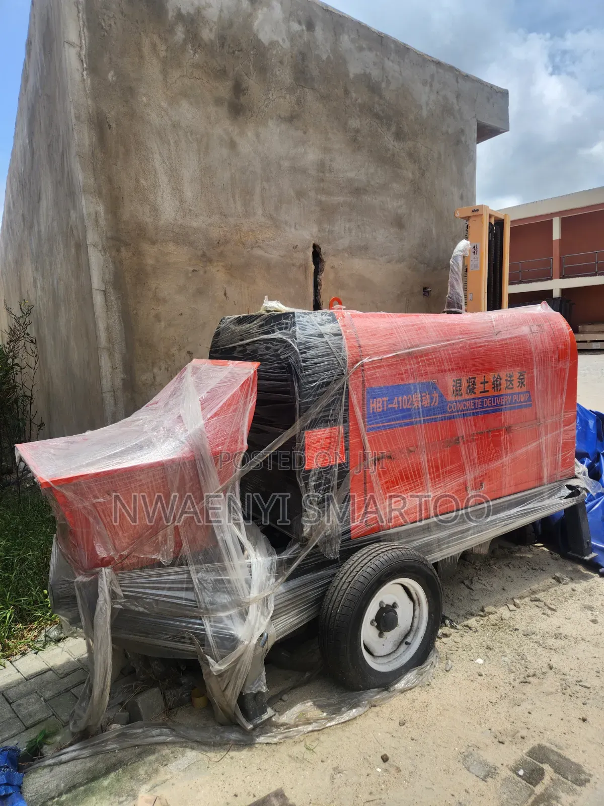 100cubic Concrete Pump