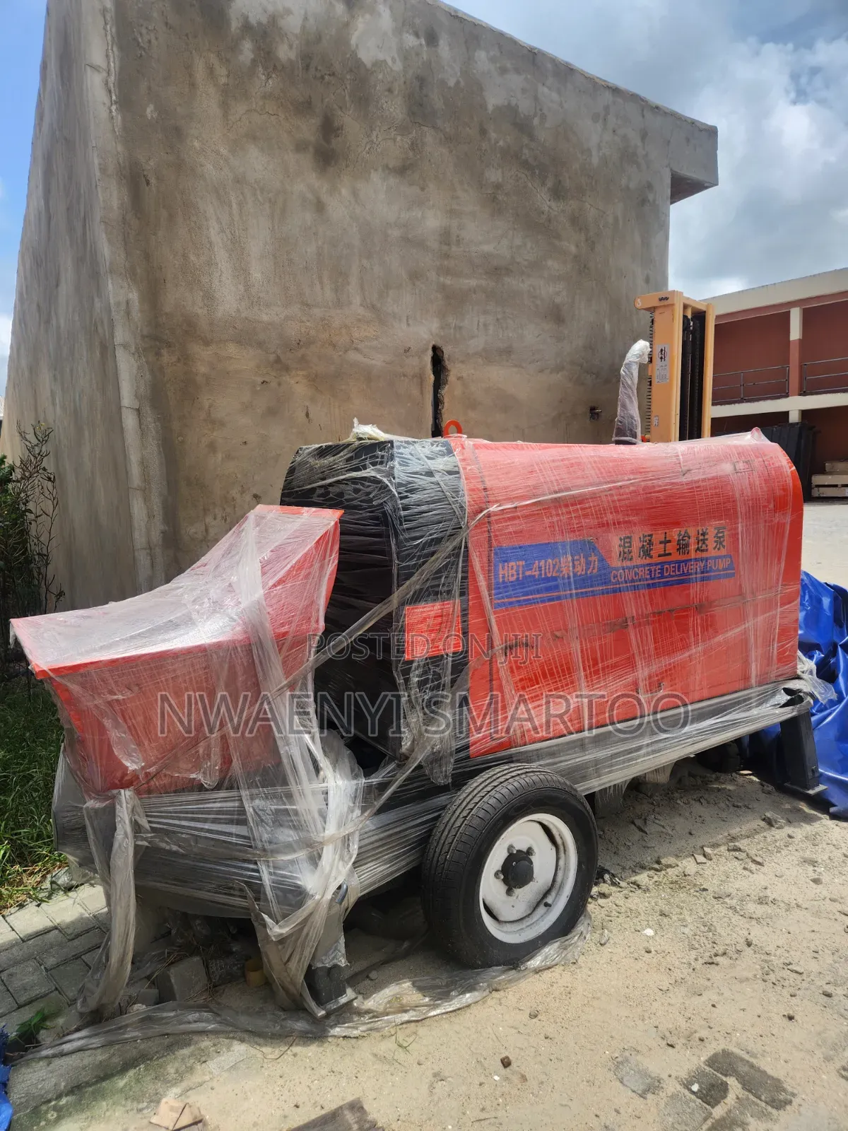 Heavy Duty Concrete Pump 20cubic