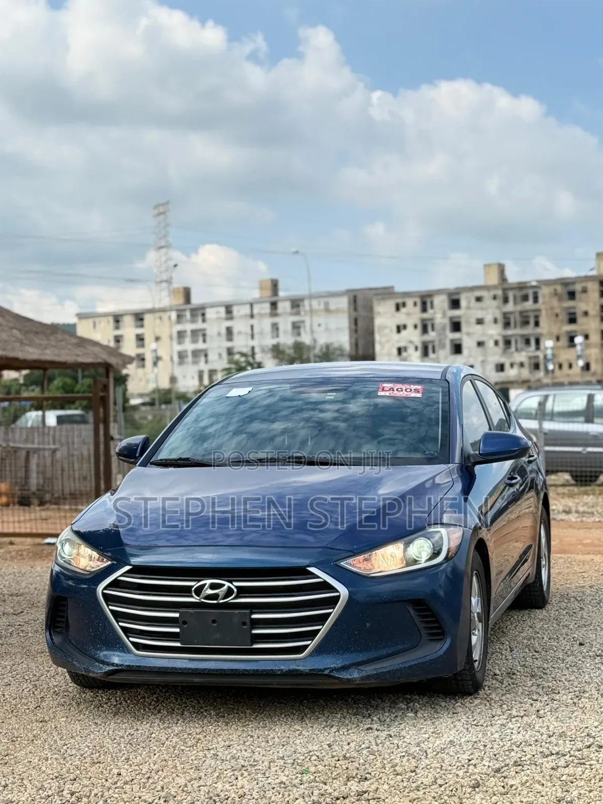 Hyundai Elantra Limited Sedan FWD (2.0L 4cyl 6A) 2017 Blue