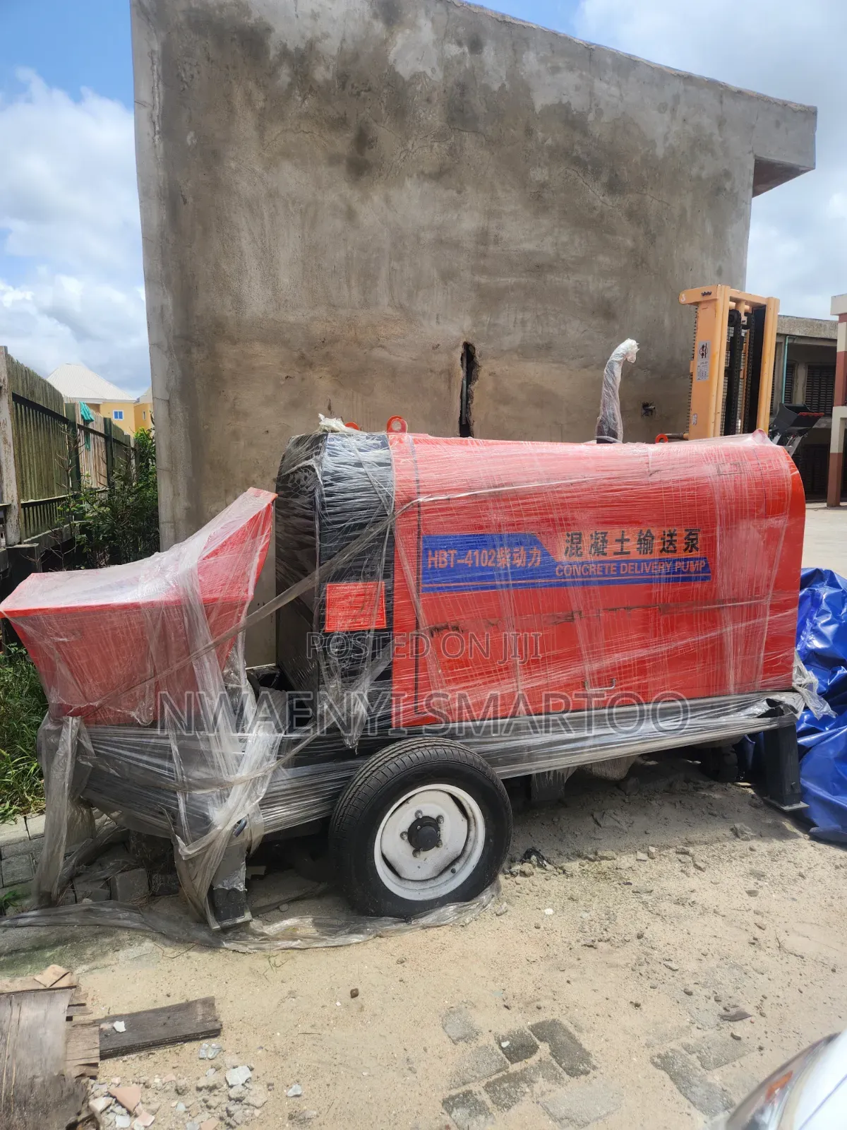 Heavy Dut 80cubic Concrete Pump
