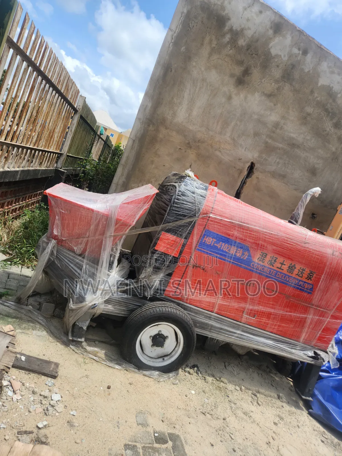 Heavy Dut 80cubic Concrete Pump
