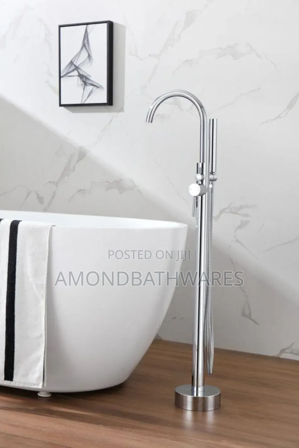 Free Standing Bathtub Faucet (Round)