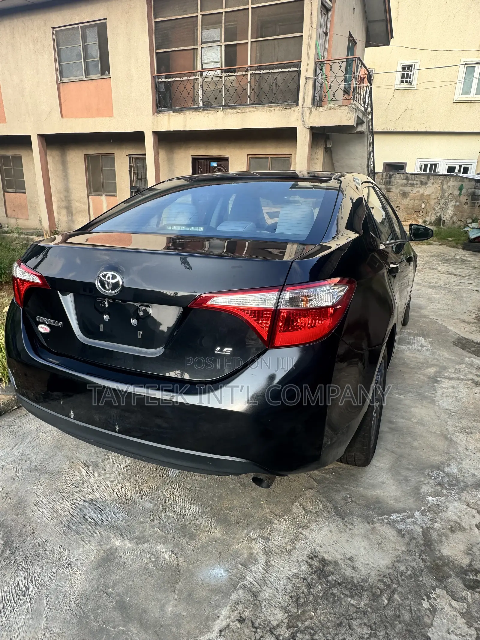 Toyota Corolla LE 4dr Sedan (1.8L 4cyl CVT) 2015 Black