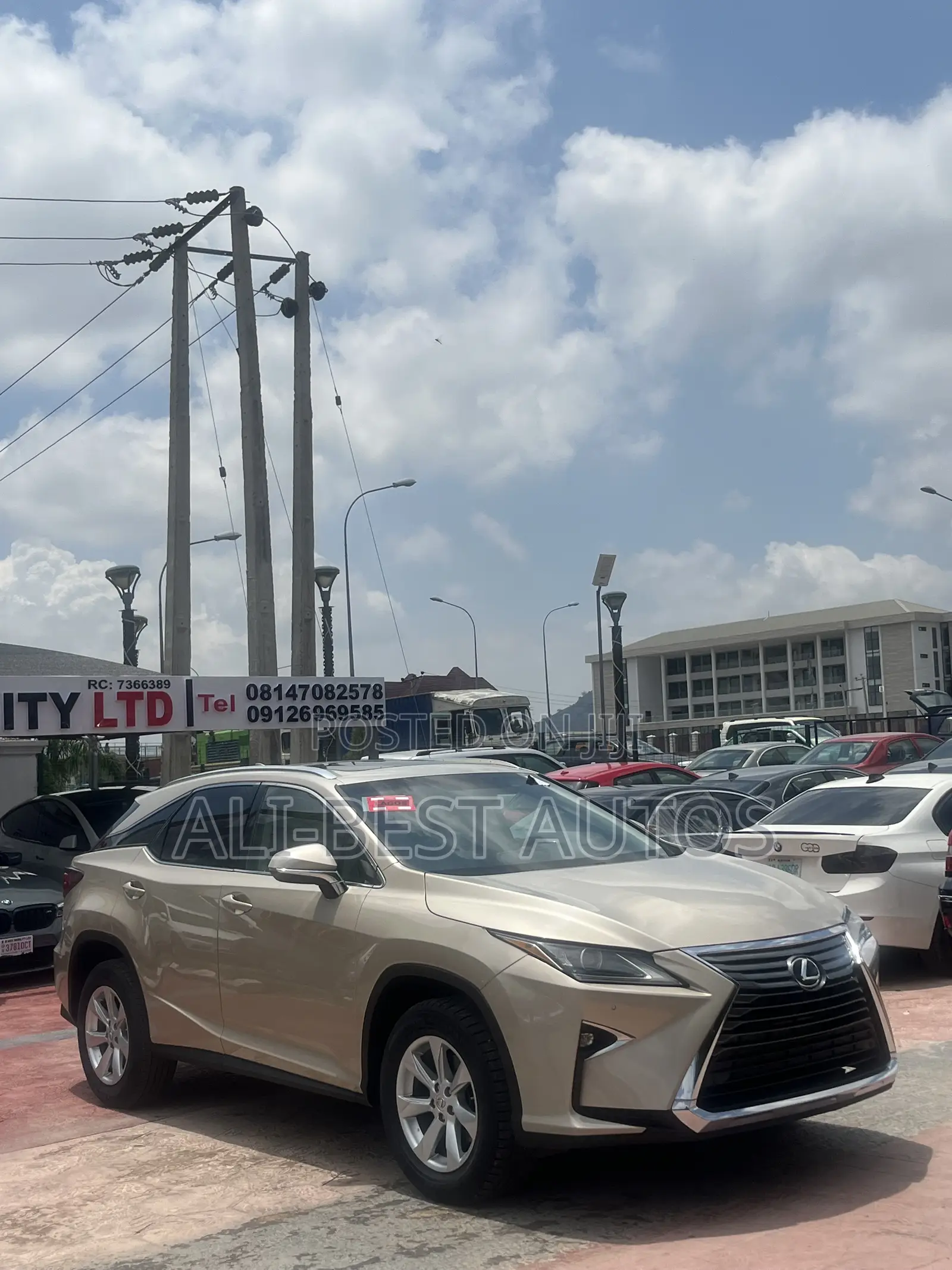 Lexus RX 2016 Gold