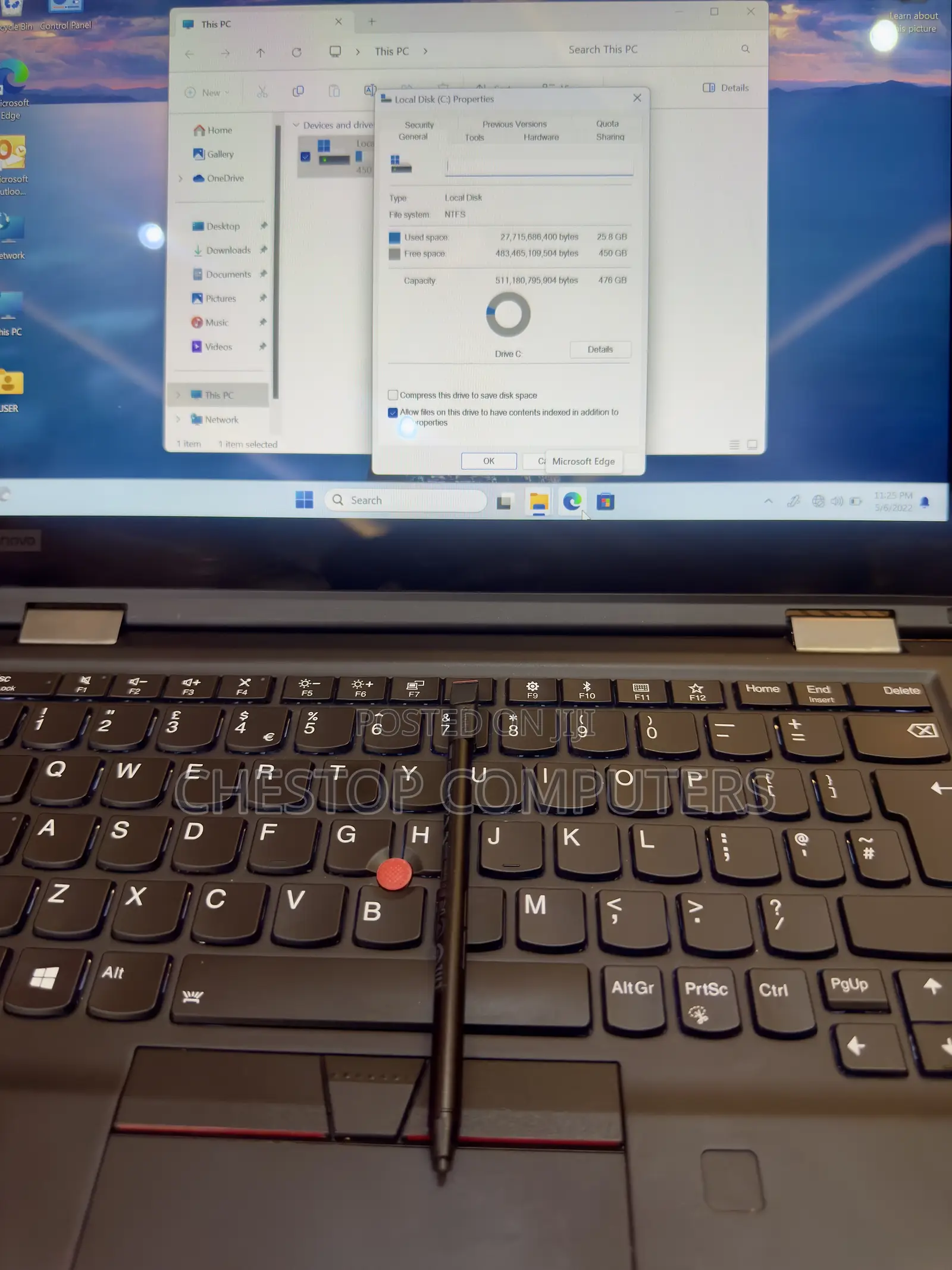 Laptop Lenovo ThinkPad X390 Yoga 8GB Intel Core i5 SSD 512GB