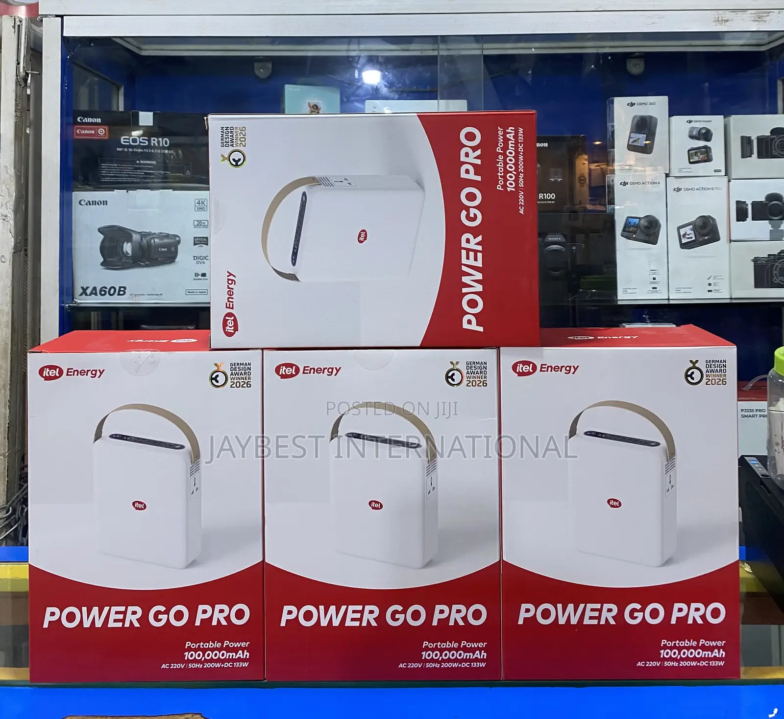 Itel Power Go Pro 320Wh Portable Power Station 200W AC Output