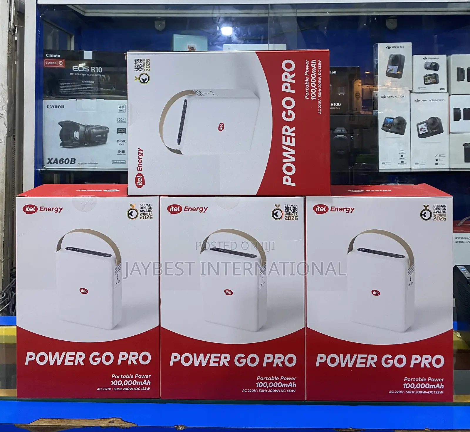 Itel Power Go Pro 320Wh Portable Power Station 200W AC Output