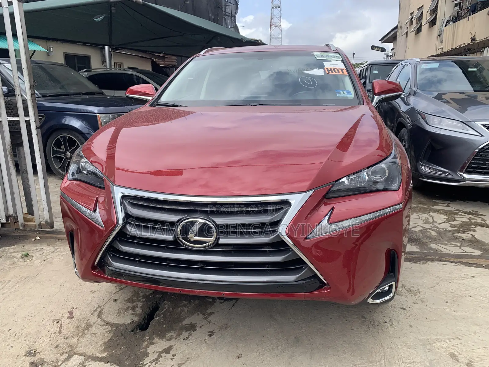 Lexus NX 200t FWD 2017 Red