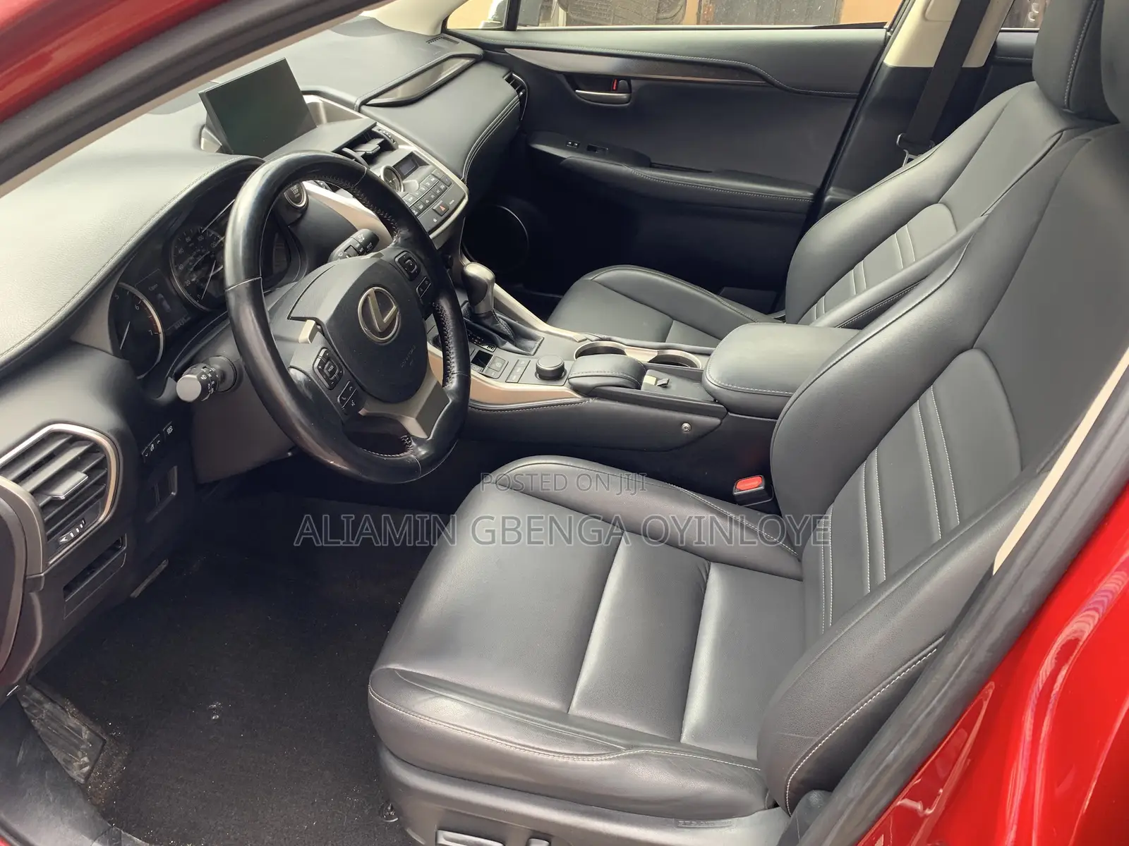Lexus NX 200t FWD 2017 Red