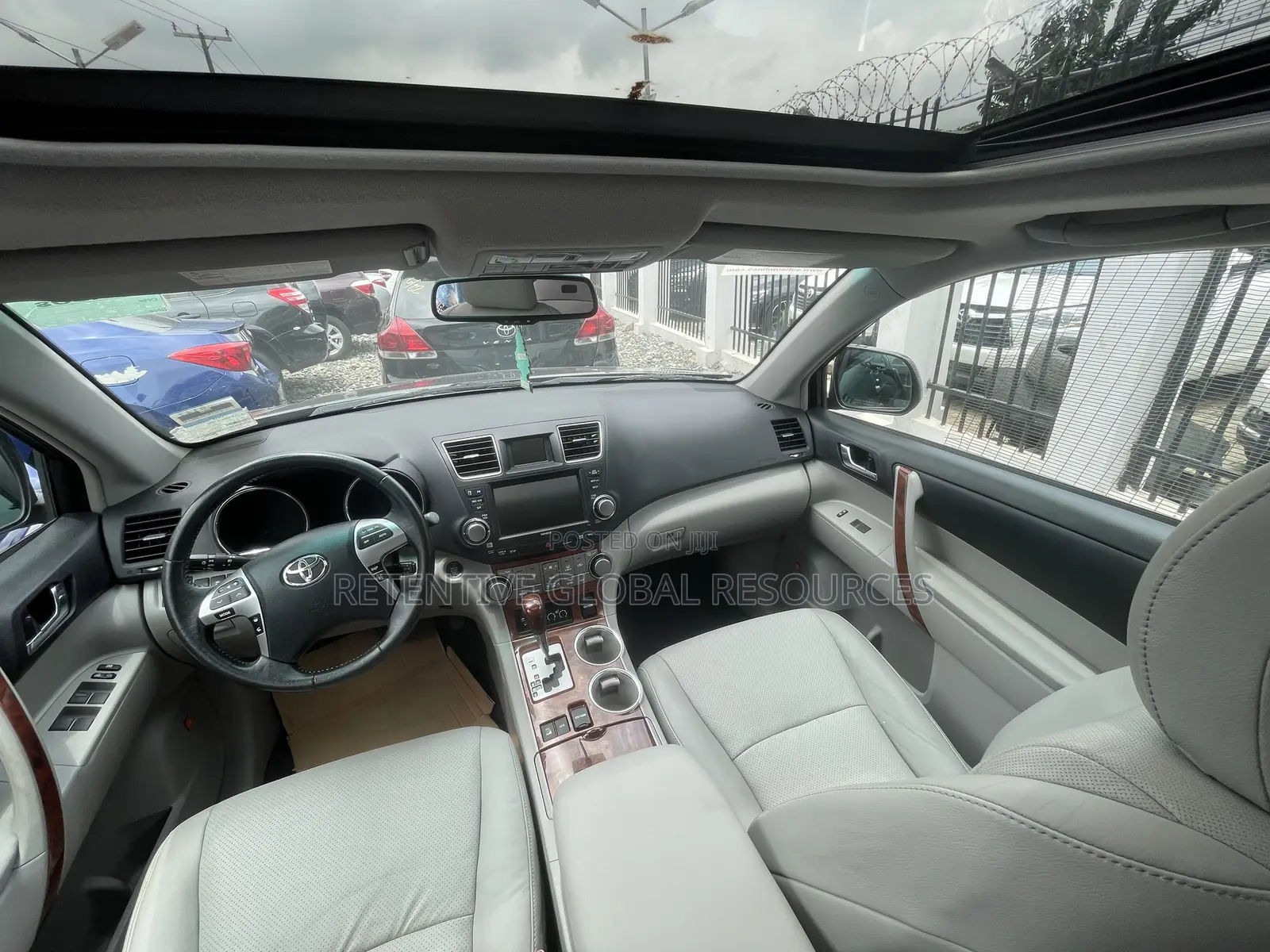 Toyota Highlander Limited 3.5l 4WD 2013 Blue