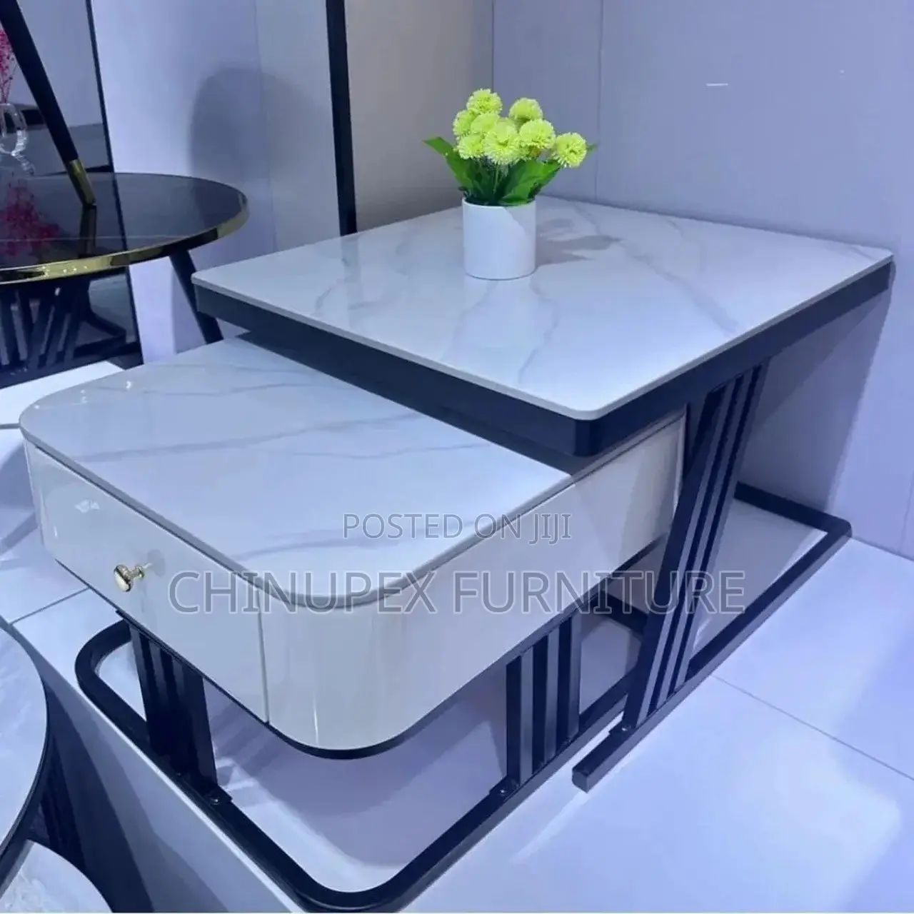 Two in One Modern Center Table Coffee Table