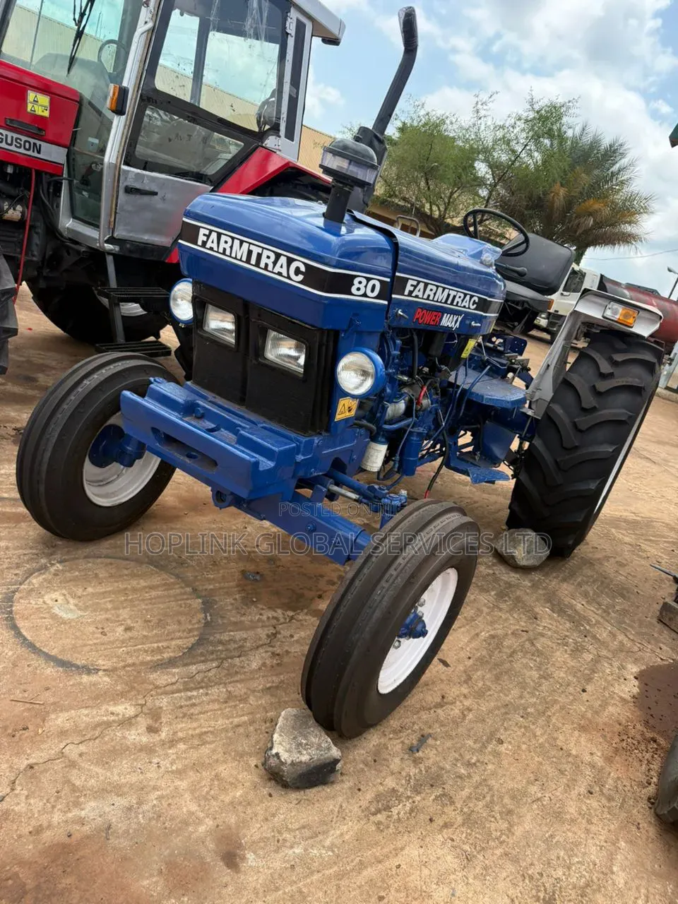 Farmtrac 80 2WD 4 Cylinder Engine Power Steering System 80hp