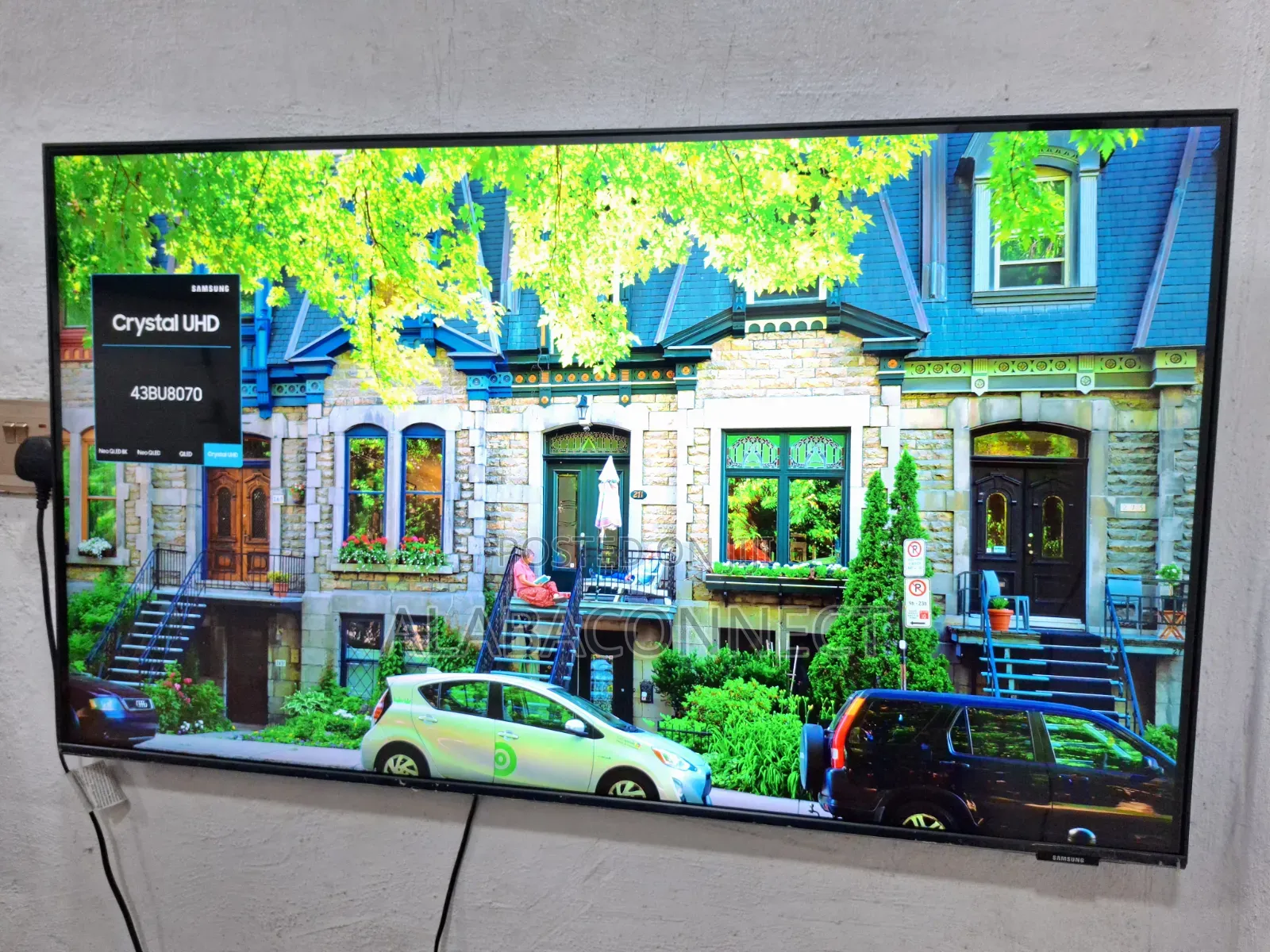 Airslim 43" Samsung CrystalUHD Real4k HDR Smart TV With Full Option