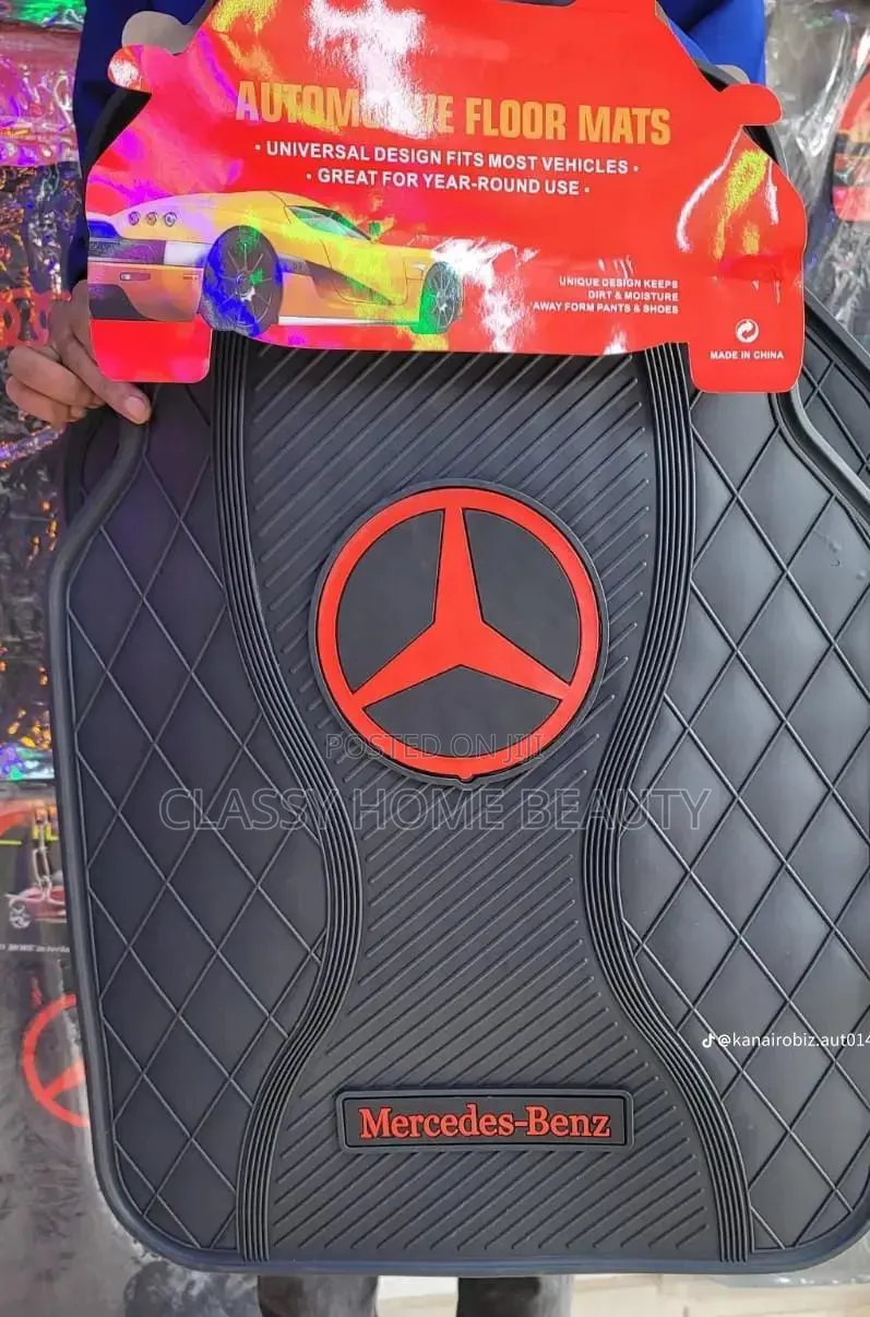 Mercedes-Benz AMG Edition Heavy-Duty Rubber Car Floor Mats