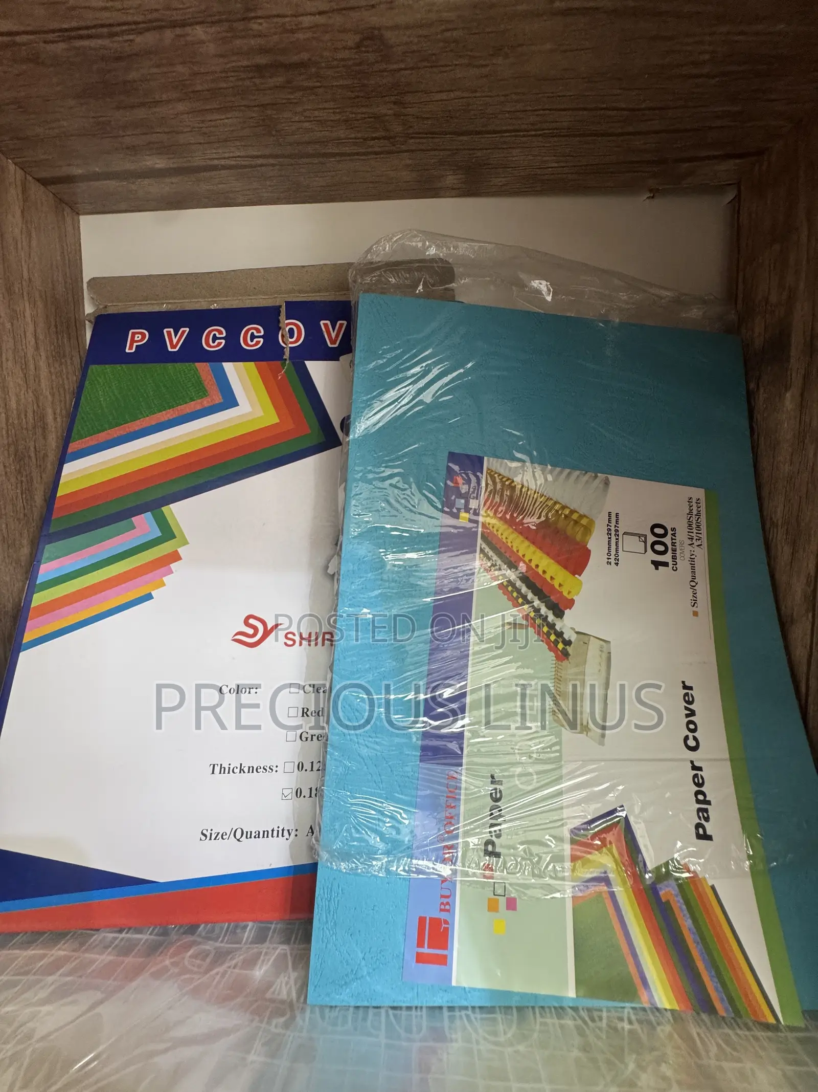 Brand New Packs of PVC Cover