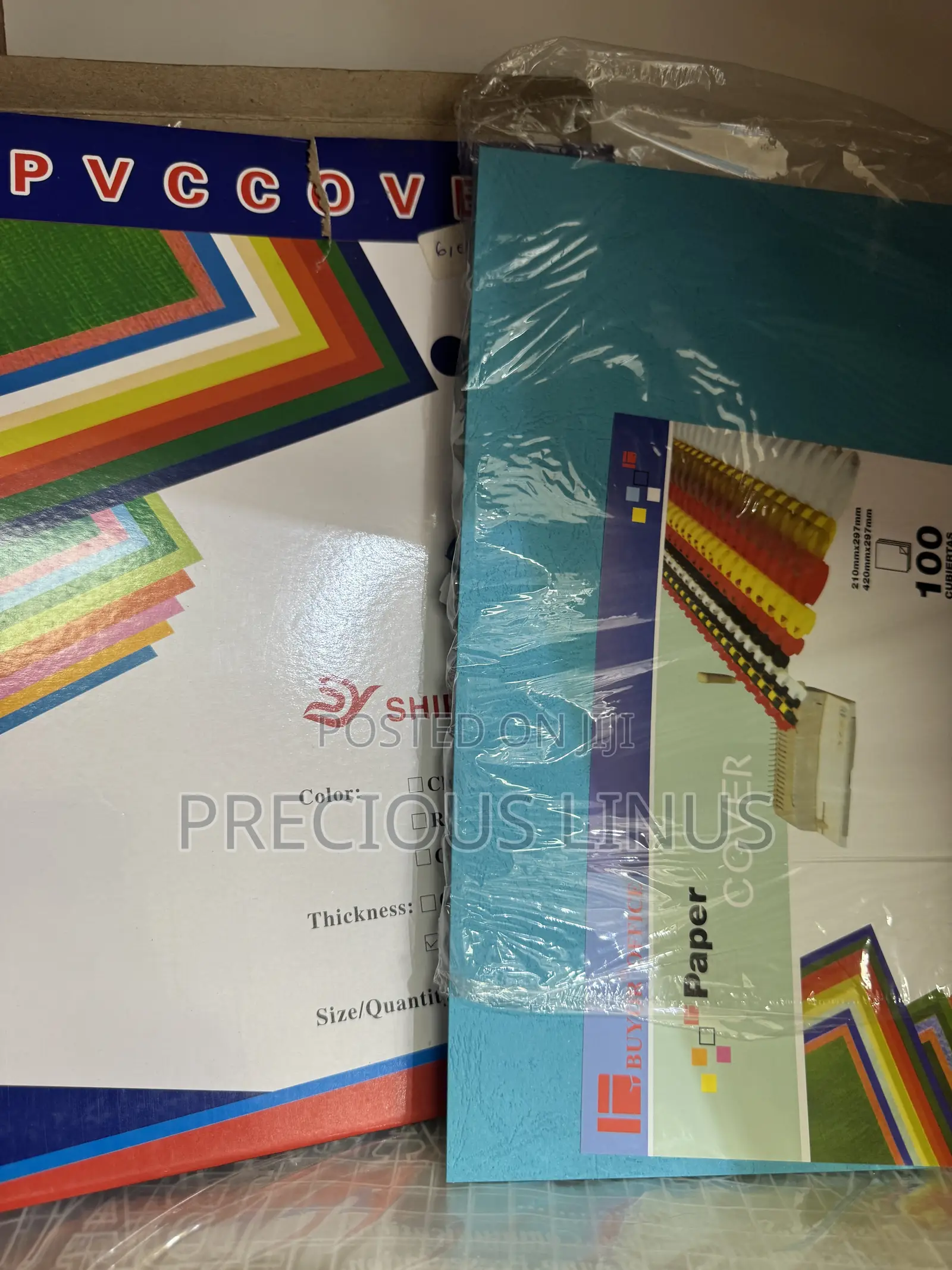 Brand New Packs of PVC Cover