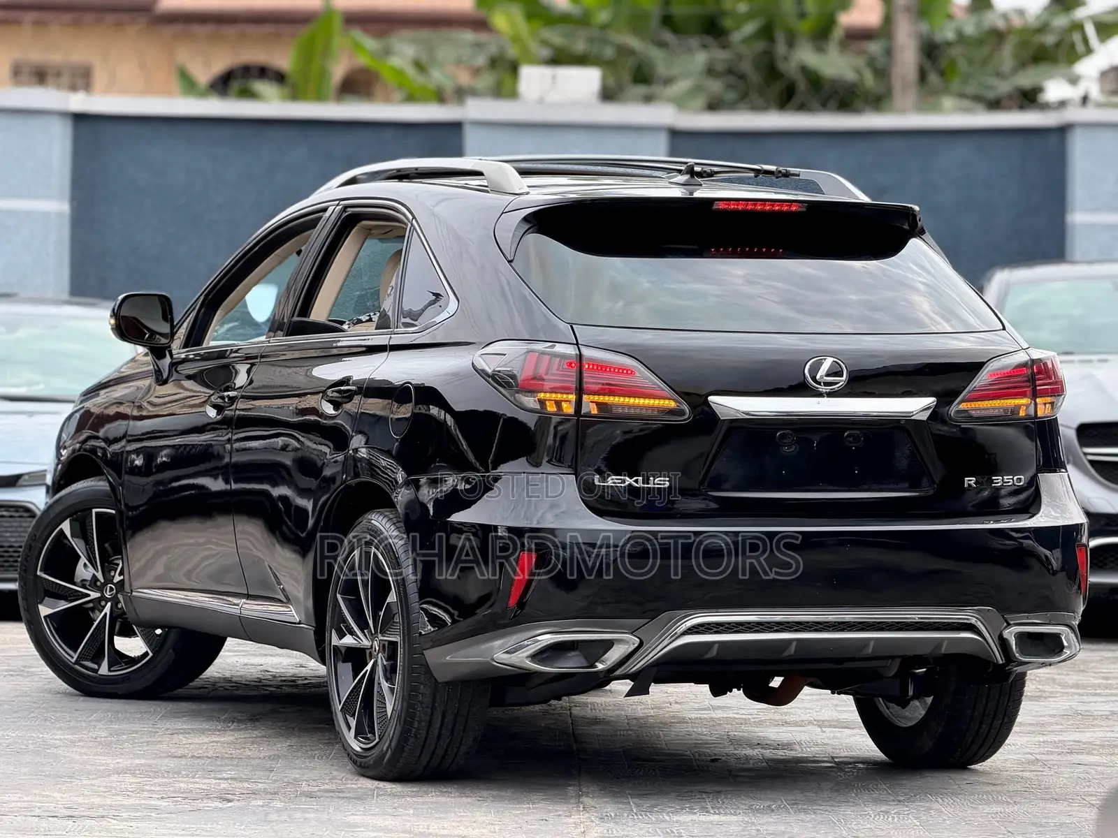 Lexus RX 350 F Sport AWD 2015 Black