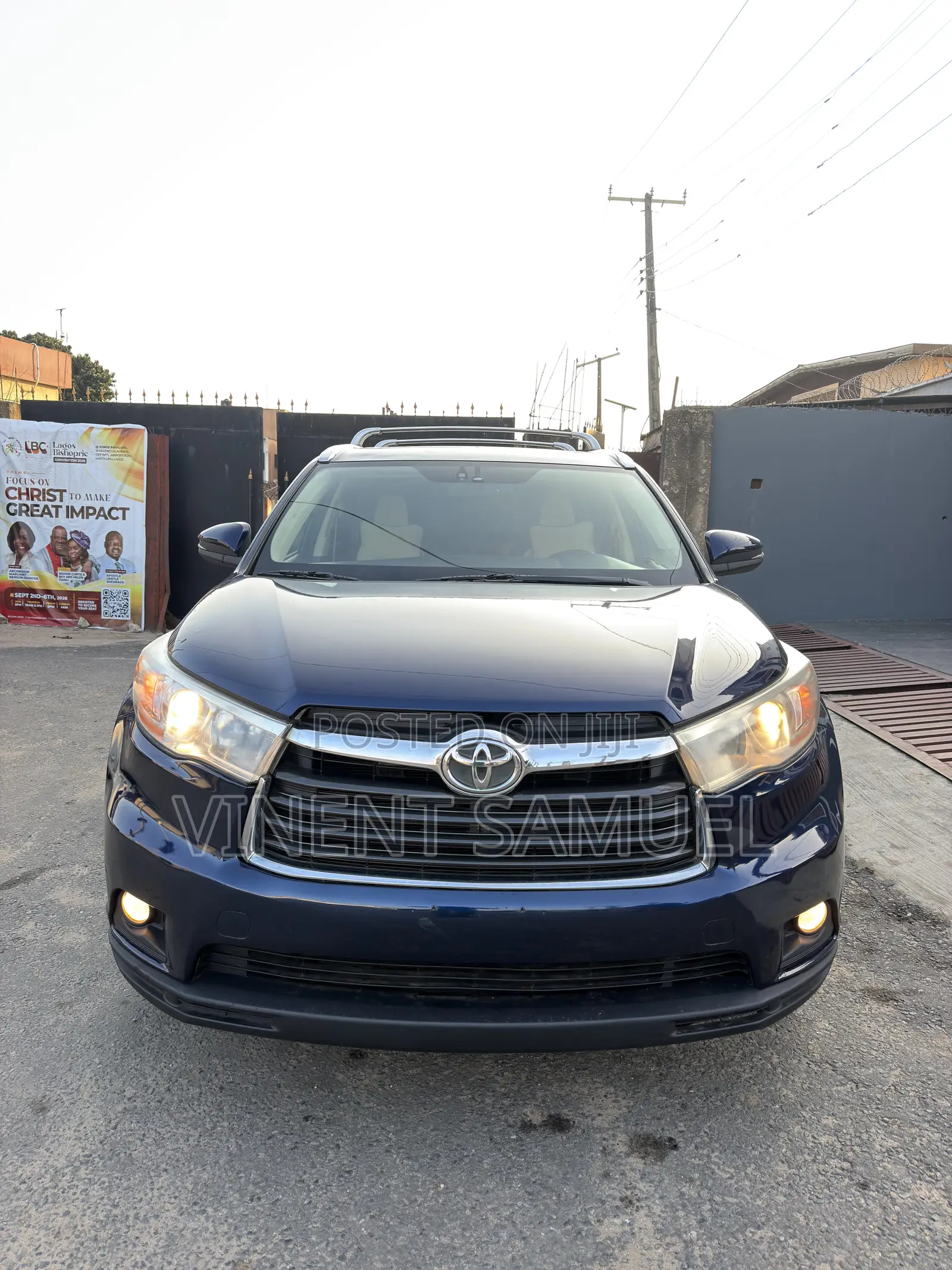 Toyota Highlander 2015 Blue