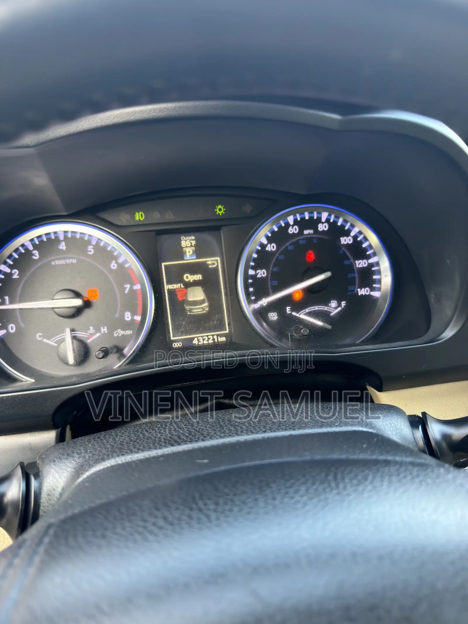 Toyota Highlander 2015 Blue
