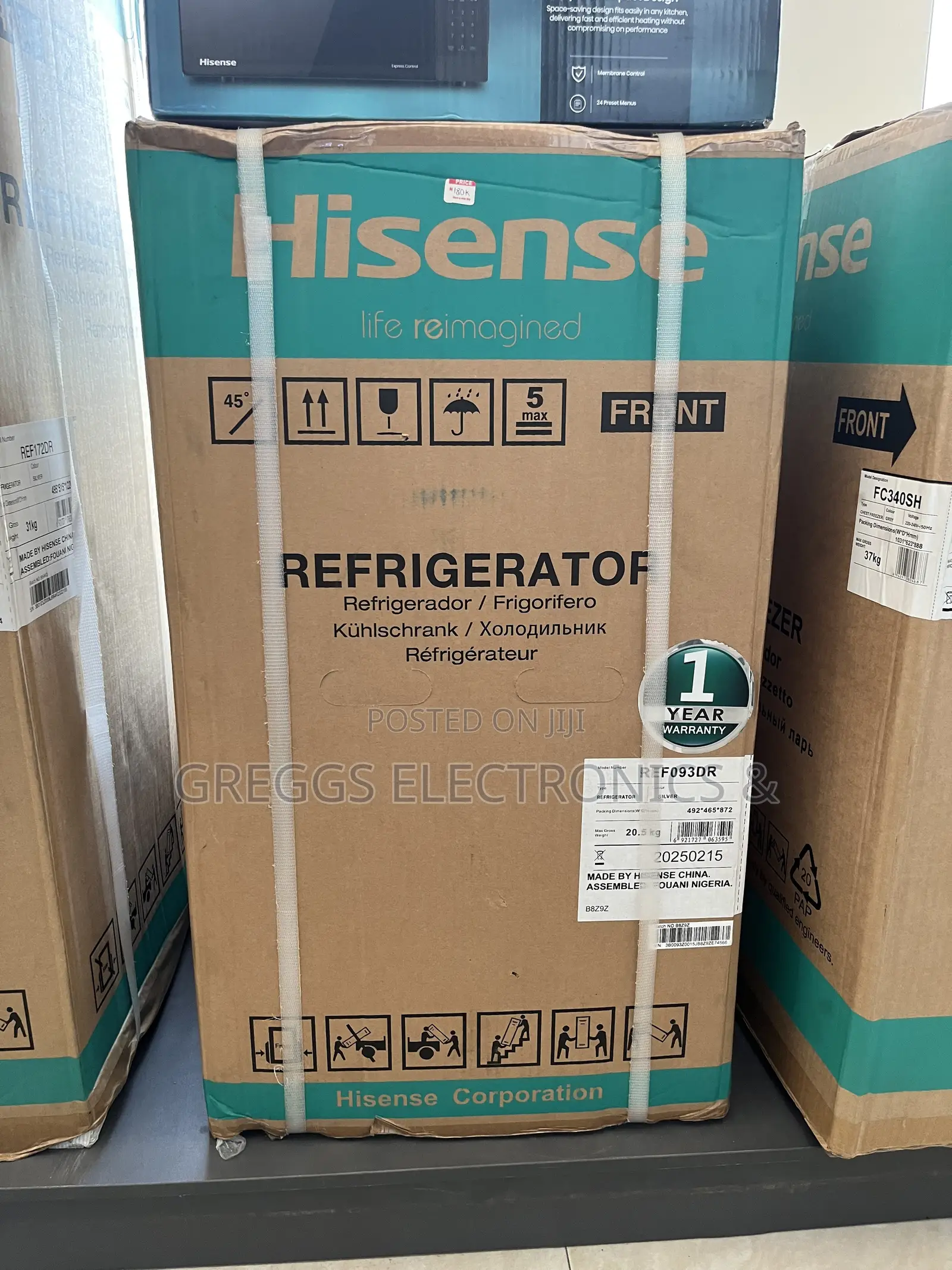 Hisense 90L Refrigerator