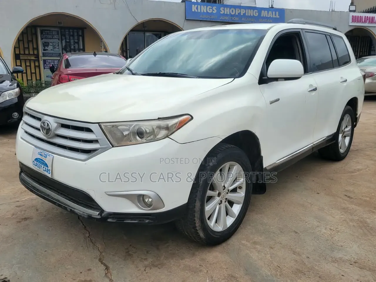 Toyota Highlander Limited 2008 White
