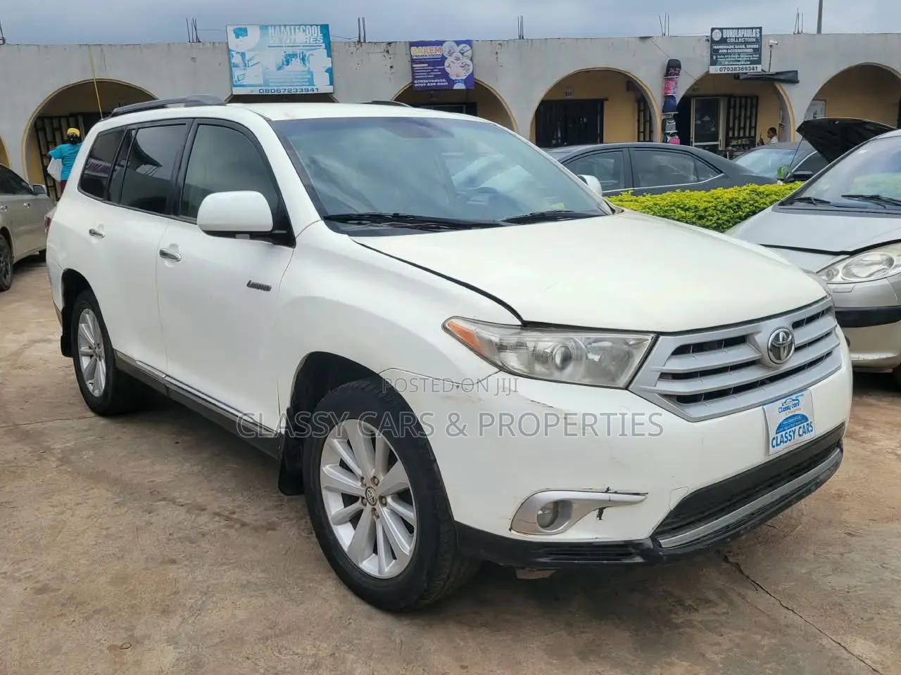 Toyota Highlander Limited 2008 White