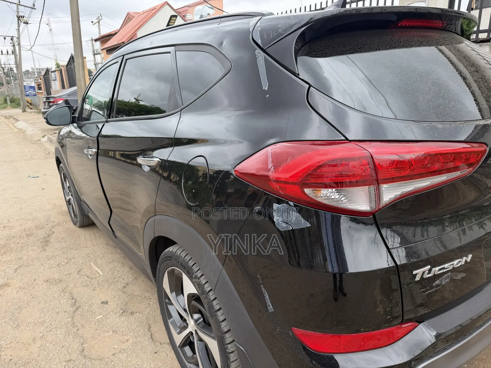Hyundai Tucson Limited AWD 2016 Black
