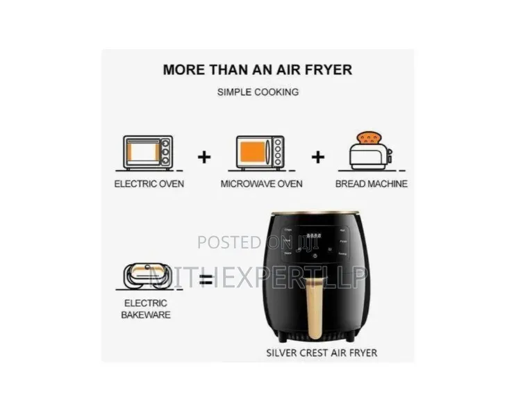Silver Crest 8L Extra Large Digital Air Fryer
