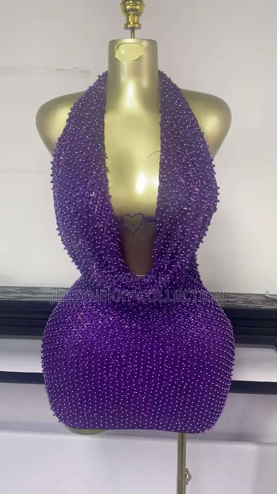 Quality Luxurious Ohpolly Backless Dress