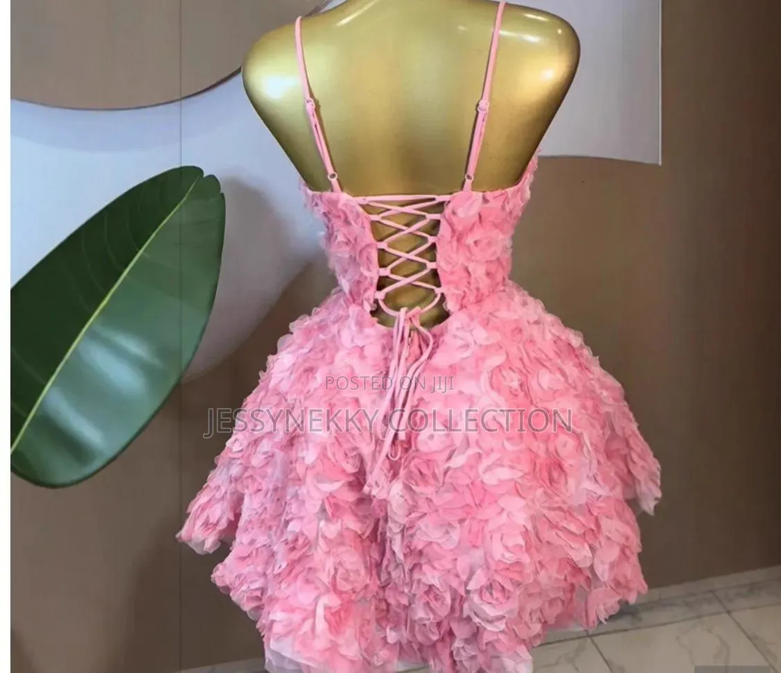 Quality and Luxurious Flowery Dress