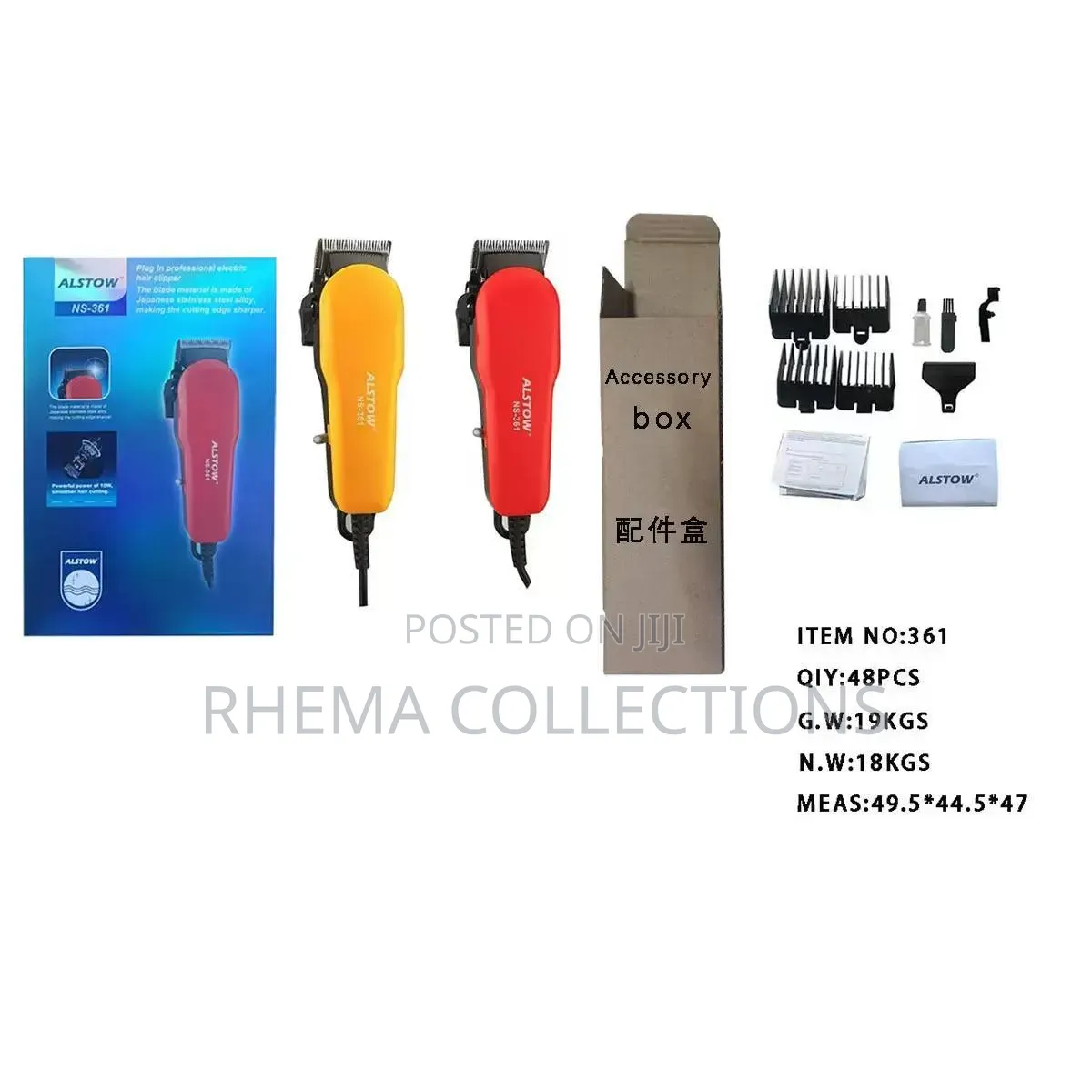 Professional Hair Clipper – ALSTOW NS-361
