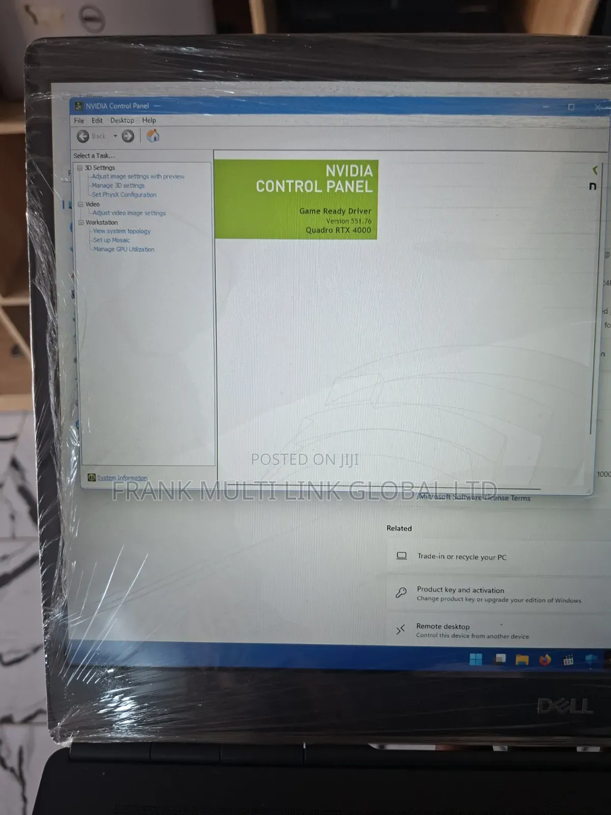 Laptop Dell Precision 7750 32GB Intel Core i7 SSD 512GB