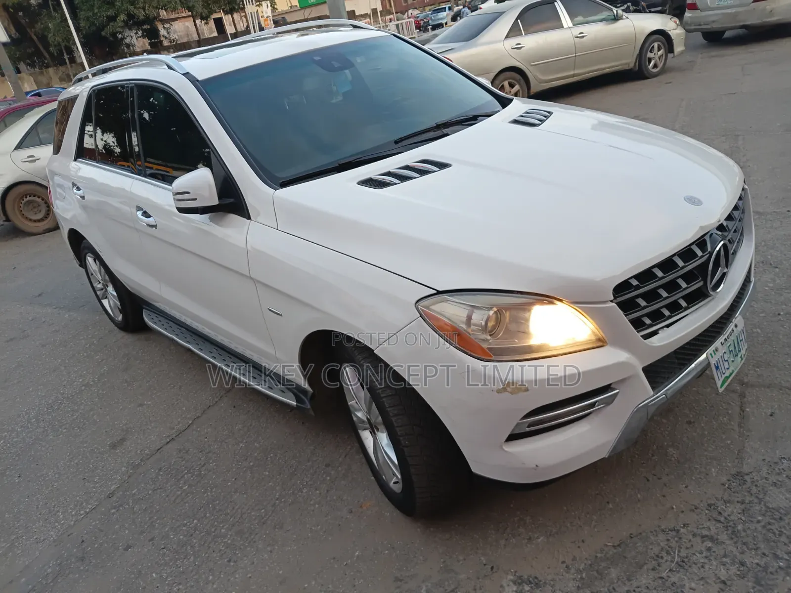 Mercedes-Benz M Class 2012 White