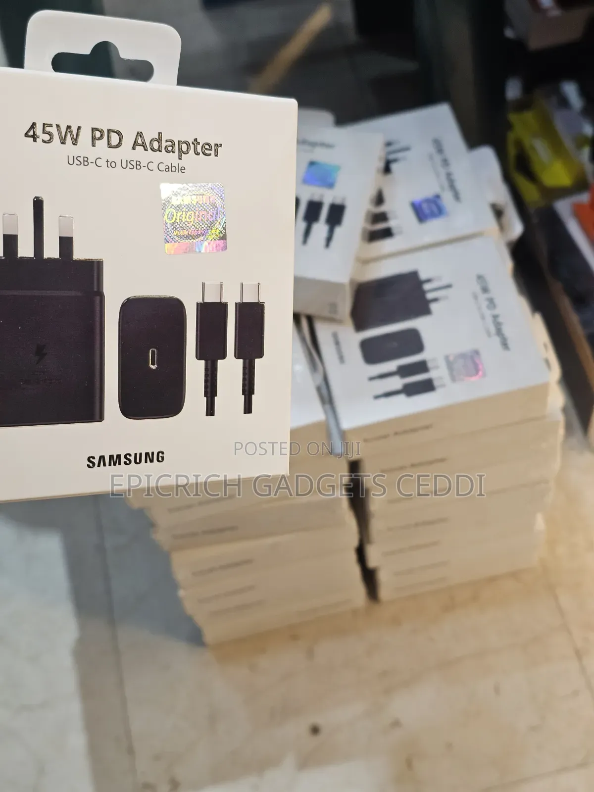 Original 45W Samsung Charger With Super Fast Charging 2.0