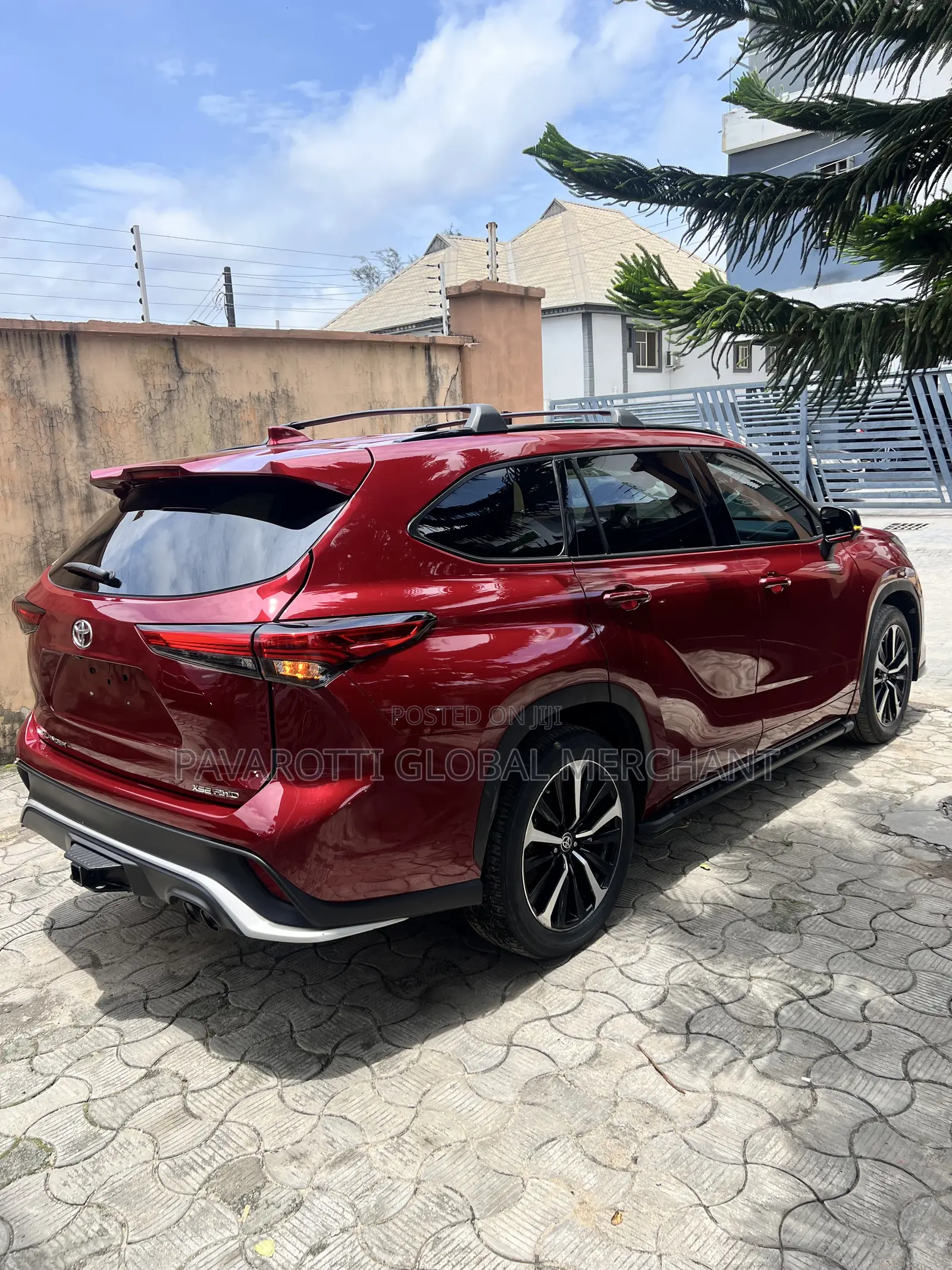 Toyota Highlander XSE 2022 Burgundy