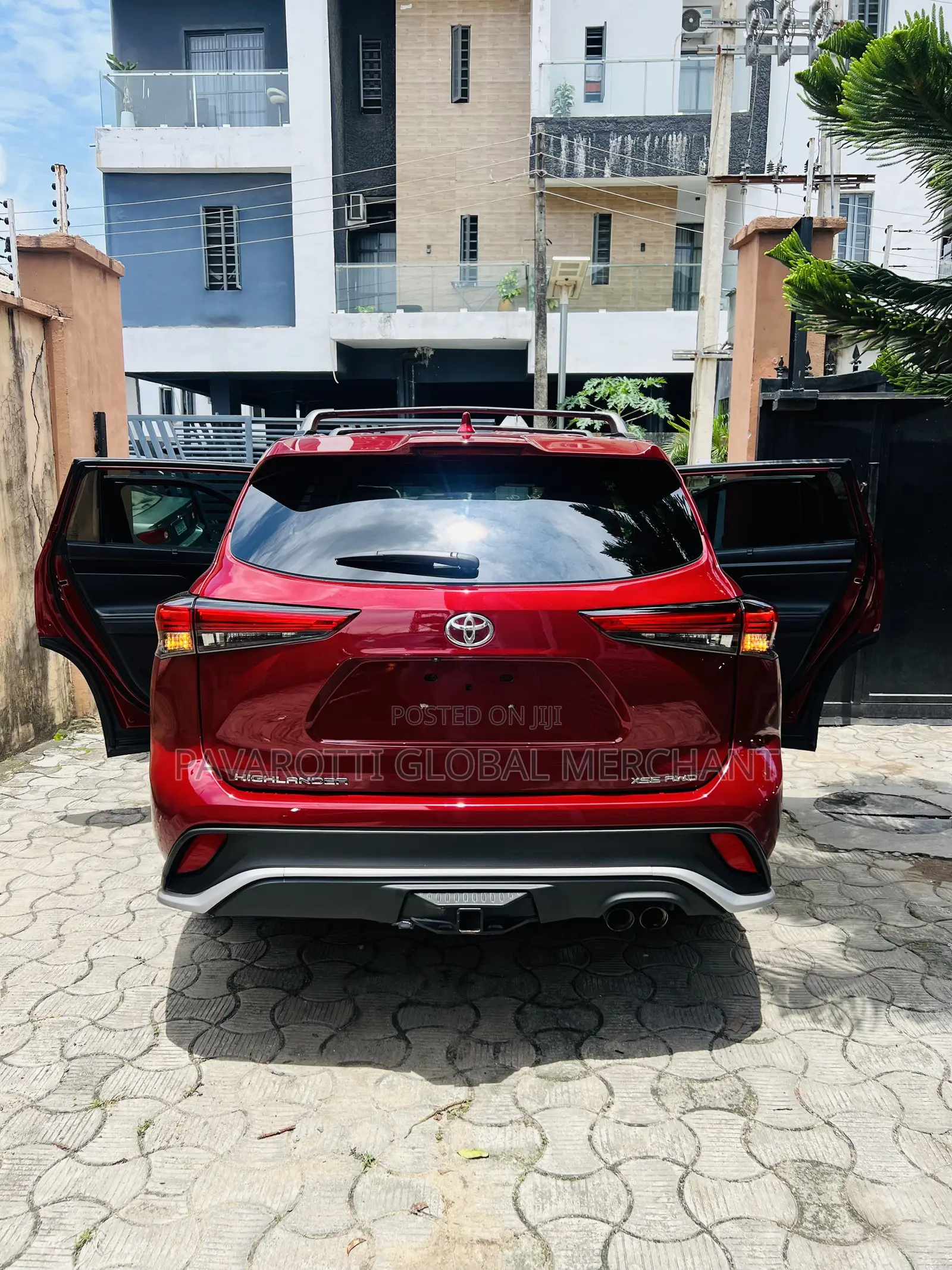 Toyota Highlander XSE 2022 Burgundy