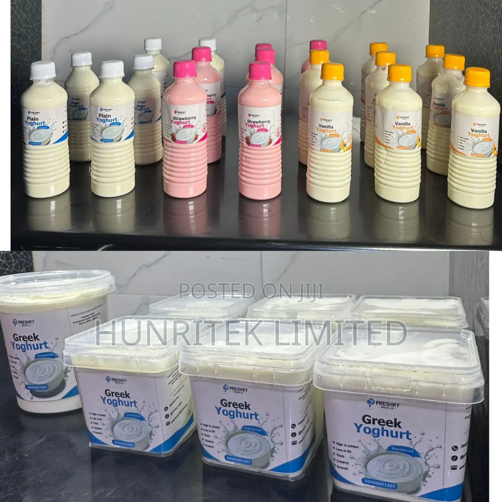 Greek Yogurt 500ml by Preshkyworld