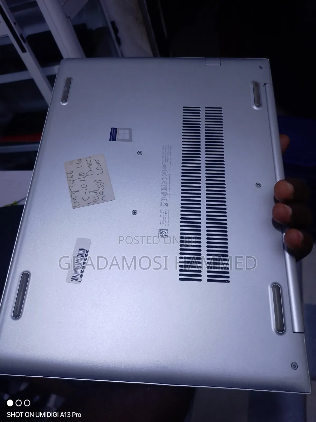 Laptop HP ProBook 440 G7 8GB Intel Core i5 SSD 512GB