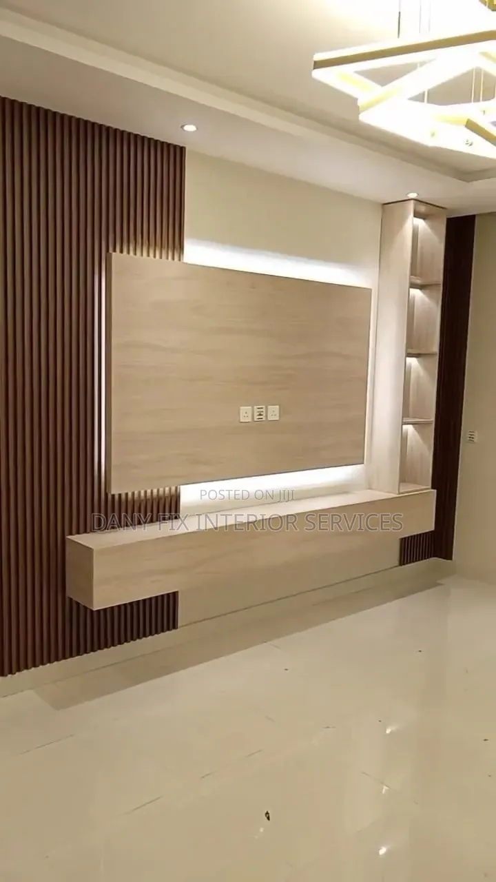 TV Console Wall Unit