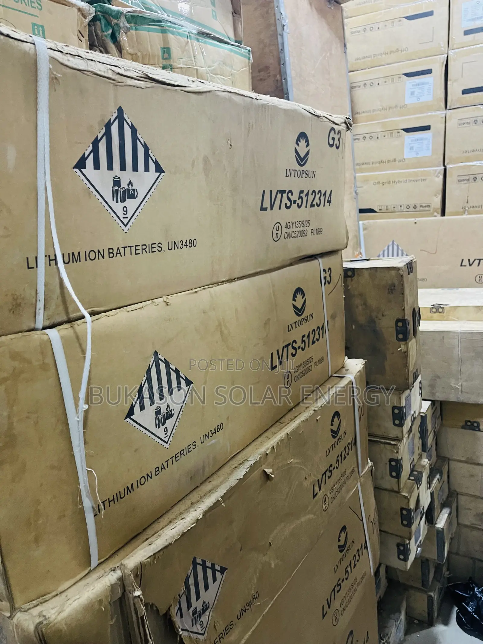16kwh 48v LVTOPSUN Lithium Ion Battery
