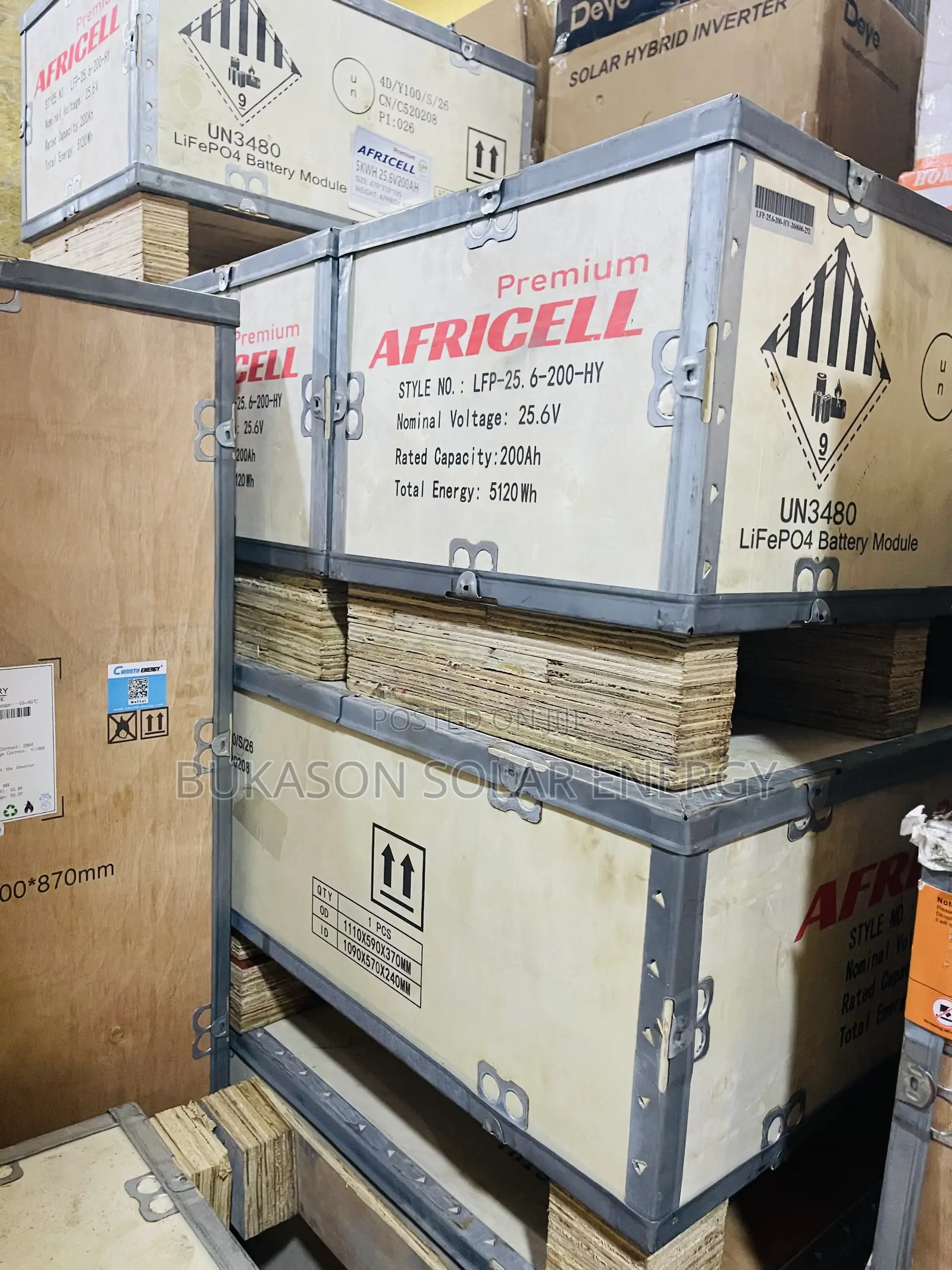 5kwh 24v Africell Lithium Ion Battery