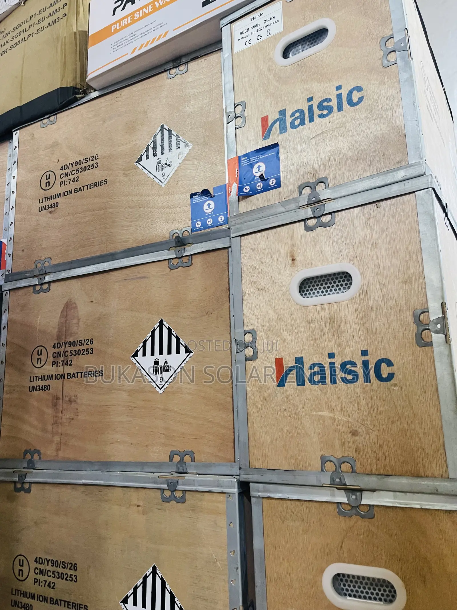 8kwh 24v Haisic Lithium Ion Battery